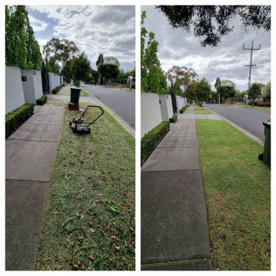 lawn mowing service in Lower Templestowe